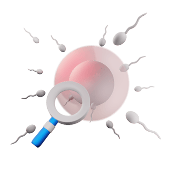 Sperm Cells Medical 3D Icon png