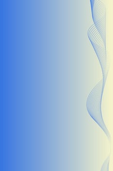 Backgrounds abstract lines, veil, blue, vector illustration