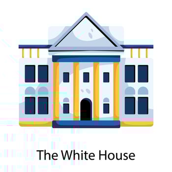 The White House vector