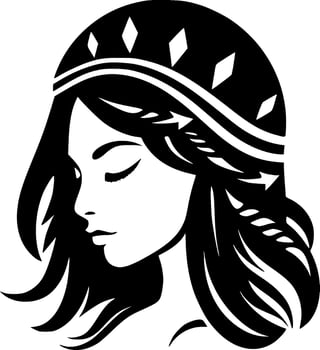 Boho - High Quality Vector Logo - Vector illustration ideal for T-shirt graphic