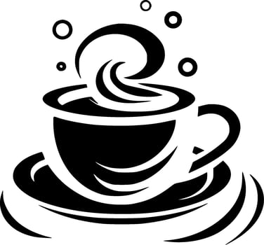 Coffee - Minimalist and Flat Logo - Vector illustration