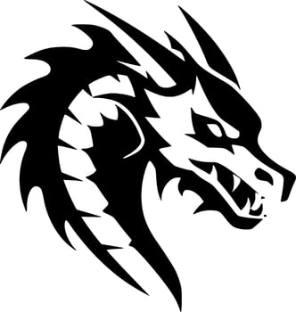 Dragon - High Quality Vector Logo - Vector illustration ideal for T-shirt graphic