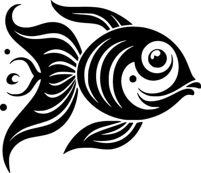 Fish - High Quality Vector Logo - Vector illustration ideal for T-shirt graphic