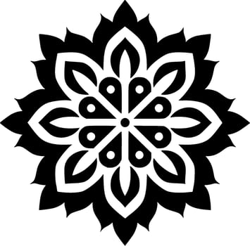 Mandala - High Quality Vector Logo - Vector illustration ideal for T-shirt graphic