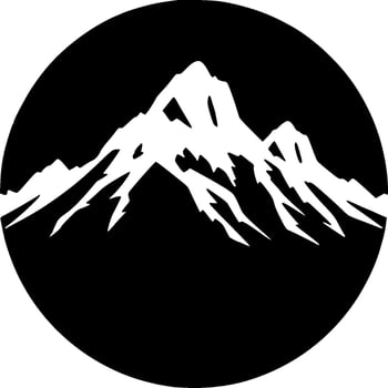 Mountains - High Quality Vector Logo - Vector illustration ideal for T-shirt graphic
