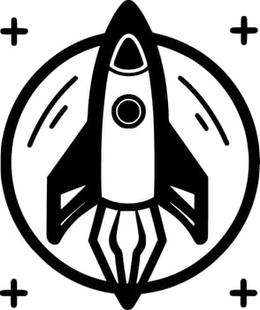 Rocket - High Quality Vector Logo - Vector illustration ideal for T-shirt graphic