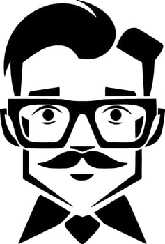 Teacher, Minimalist and Simple Silhouette - Vector illustration