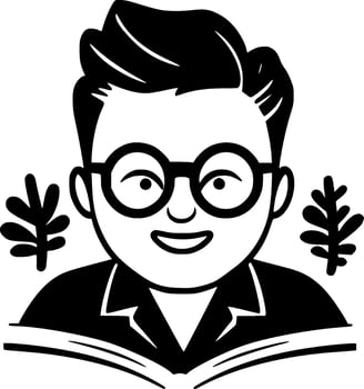 Teacher - High Quality Vector Logo - Vector illustration ideal for T-shirt graphic