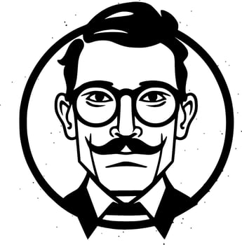 Teacher, Minimalist and Simple Silhouette - Vector illustration