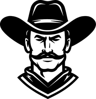 Western - High Quality Vector Logo - Vector illustration ideal for T-shirt graphic