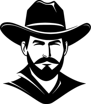 Western - High Quality Vector Logo - Vector illustration ideal for T-shirt graphic