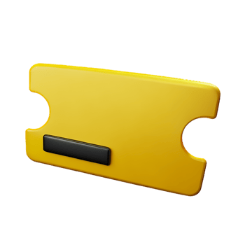 coupon 3d rendering icon illustration png