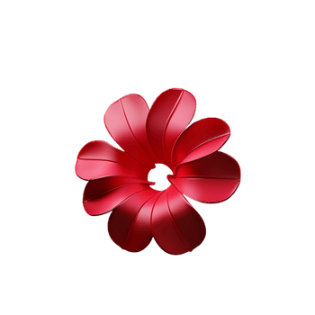 hibiscus 3d rendering icon illustration png