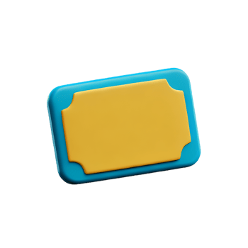 parchment 3d rendering icon illustration png