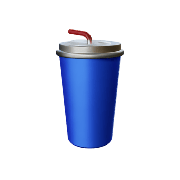 soda 3d rendering icon illustration png