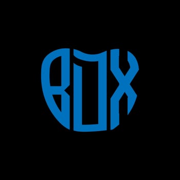 BDX letter logo creative design. BDX unique design. vector
