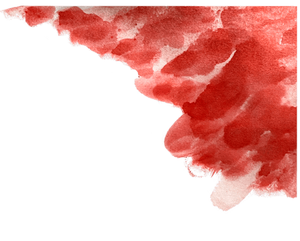 Watercolor blood splatter painted isolated for halloween design. Red dripping blood drop illustration. Halloween bloody background. png