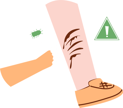 Rabies dog Clipart png