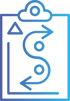Strategic Plan Vector Icon