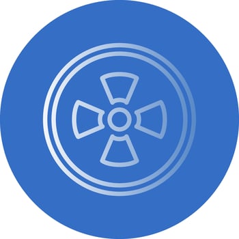 Radioactive Vector Icon Design