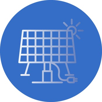Solar energy Vector Icon Design