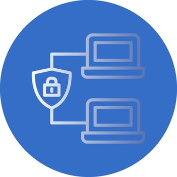 Private network Vector Icon Design