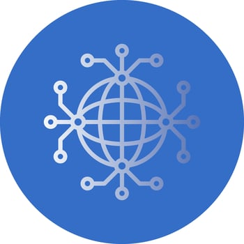 Global connection Vector Icon Design