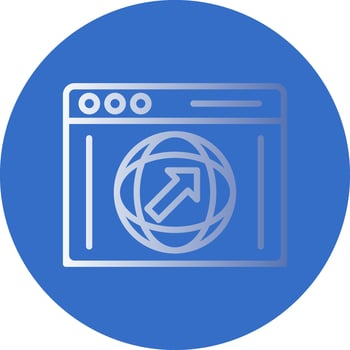 Website Vector Icon Design