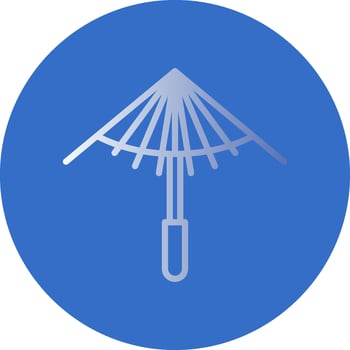 Wagasa Vector Icon Design