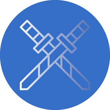 Katana Vector Icon Design