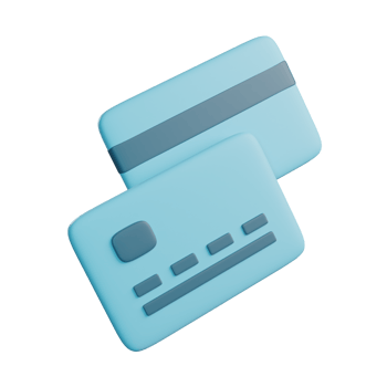 3D Illustration of Card Payment png