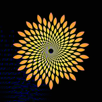 Golden Color mandala Design, Black background. ethnic decorative elements with free vector 4