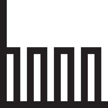 Growth business icon symbol vector image. Illustration of the progress outline infographic strategy  development design image