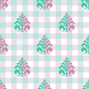 Multi color plaid pattern vector set for scarf, pillow case, blanket, cloth, fabric print, Christmas background.