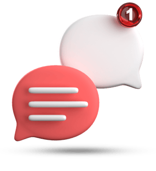 3d rendering of speech bubble icons, 3D pastel chat icon set. Set of 3d speak bubble. Chatting box, message box. Chat icon set. Balloon 3d style png