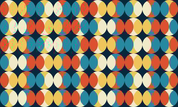Abstract background with geometric shapes. Seamless decorative pattern. vector