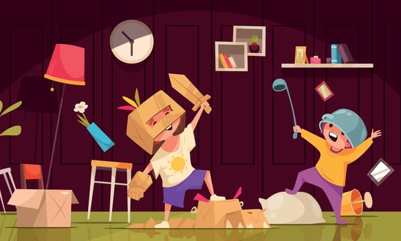 Children Creative Hobbies vector