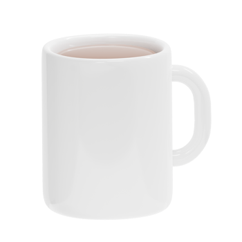 Coffee Mug 3D Illustration png