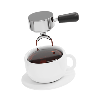 espresso 3D Illustration png
