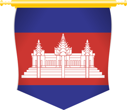Cambodia Country Flag png