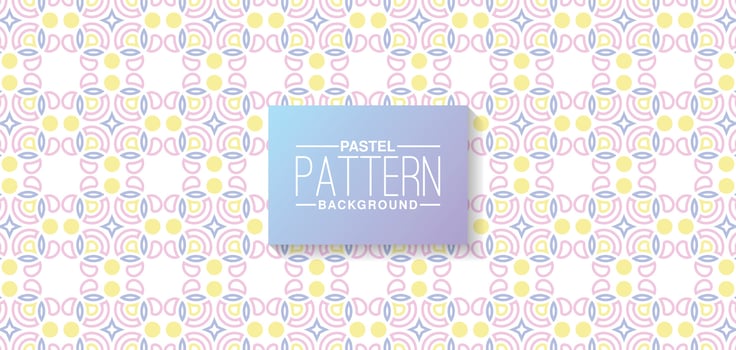 pastel color seamless pattern background vector