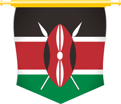 Kenya Country Flag png