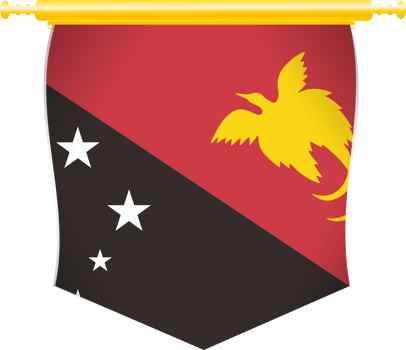 Papua New Guinea Country Flag png