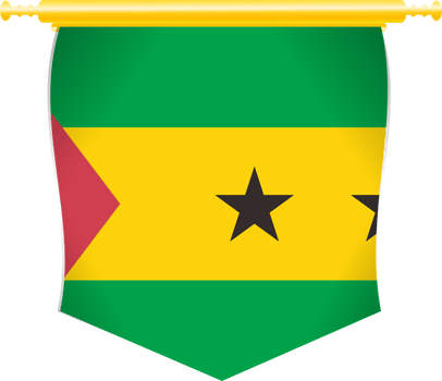Sao Tome and Principe Country Flag png