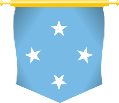 Micronesia Country Flag png