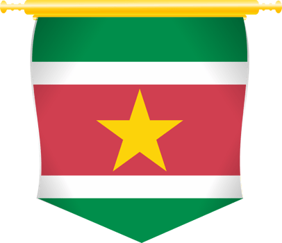 Suriname Country Flag png