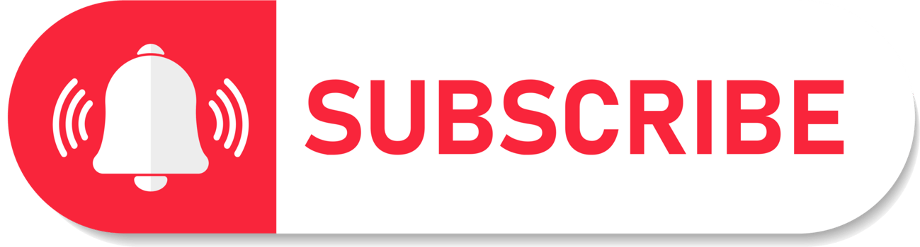 Subscribe button, for designing video channel graphics and page subscriptions. png illustration file