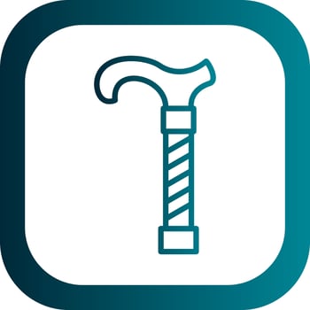 Cane Vector Icon Design