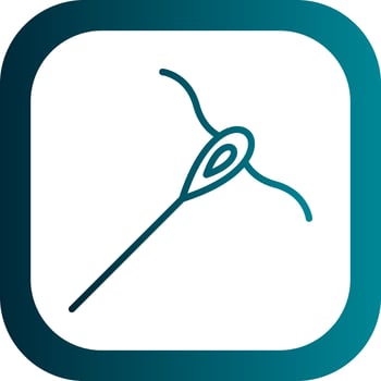 Needle Vector Icon Design