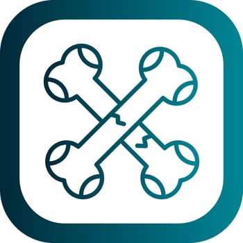 Bones Vector Icon Design